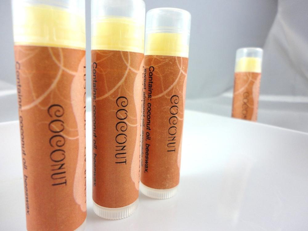 Coconut Flavored Luscious Lip Balm