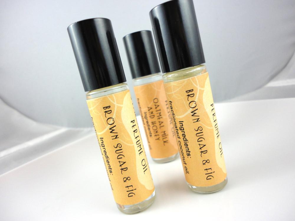 Brown Sugar and Fig Perfume Oil - Roll On Perfume