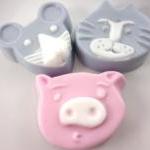 Fun Animal Soaps - Set of T..