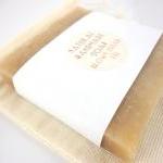10 Soap Favors - Custom Hand Stamped/Wrapped/Labeled Soap Favors
